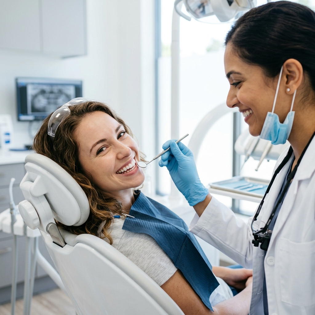 Patient Smiling